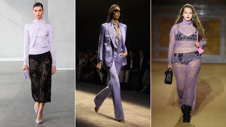 Fashion colour trends 2024 Lavender Fashion colour trends 2024 Lavender